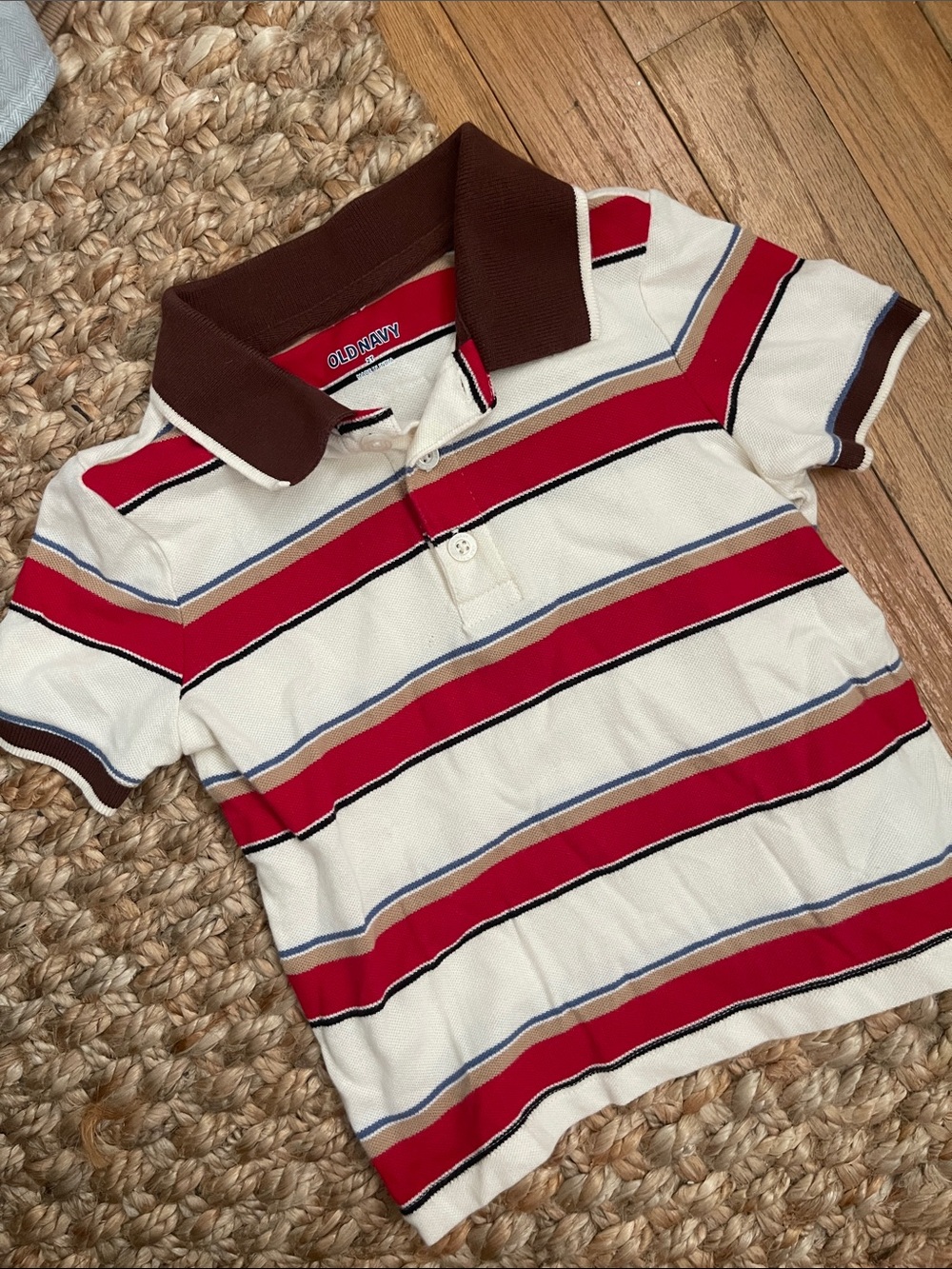 Old Navy Striped Polo Shirt